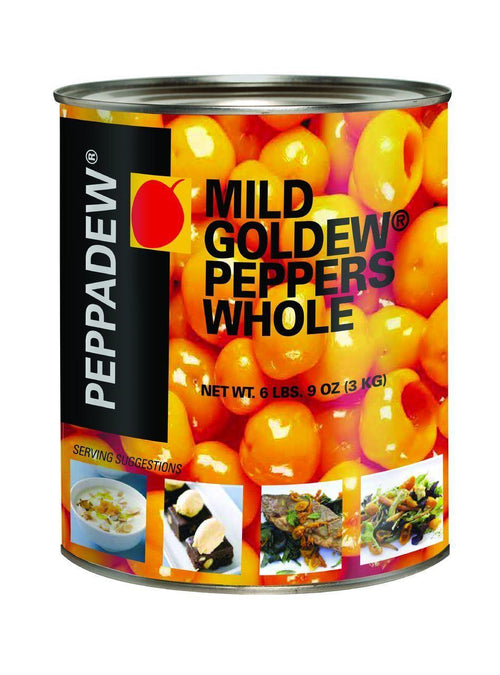 Peppadew Whole Goldew Fruit Yellow Peppers, 105 oz