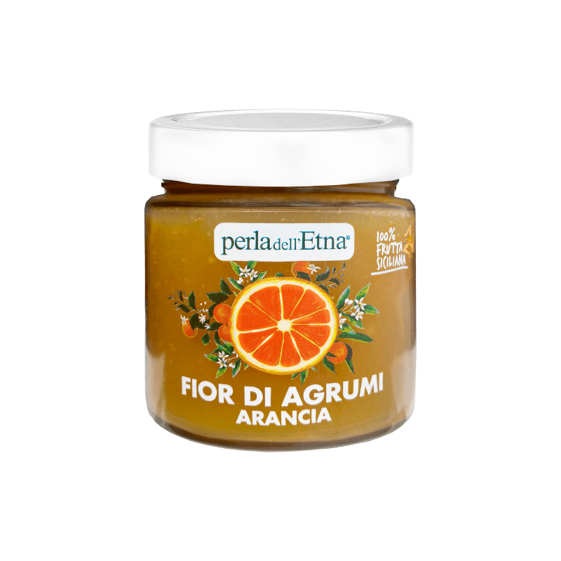 Perla dell'Etna Fior di Agrumi Orange Marmalade, 7.9 oz Pantry Perla Dell'Etna 