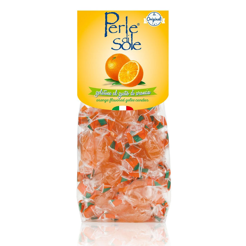 Perle di Sole Orange Flavored Soft Jelly Candies, 7 oz Sweets & Snacks Perle di Sole 