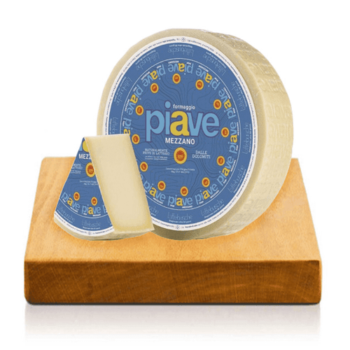 Piave DOP Mezzano 6 Months Aged Cheese, 13 Lbs Cheese lattebusche 