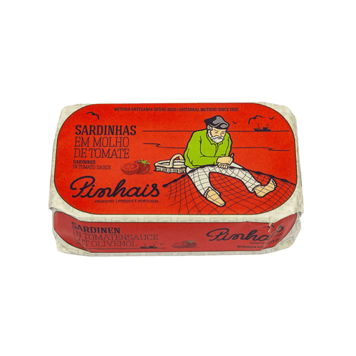 Pinhais Canned Sardines in Tomato Sauce, 4.4 oz Seafood Pinhais 
