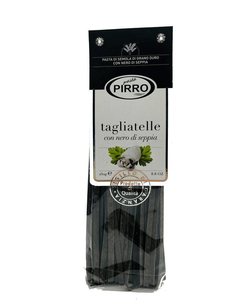 Pirro Tagliatelle with Squid Ink, 250 grams Pasta & Dry Goods Pirro 