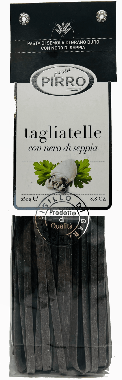 Pirro Tagliatelle with Squid Ink, 250 grams Pasta & Dry Goods Pirro 