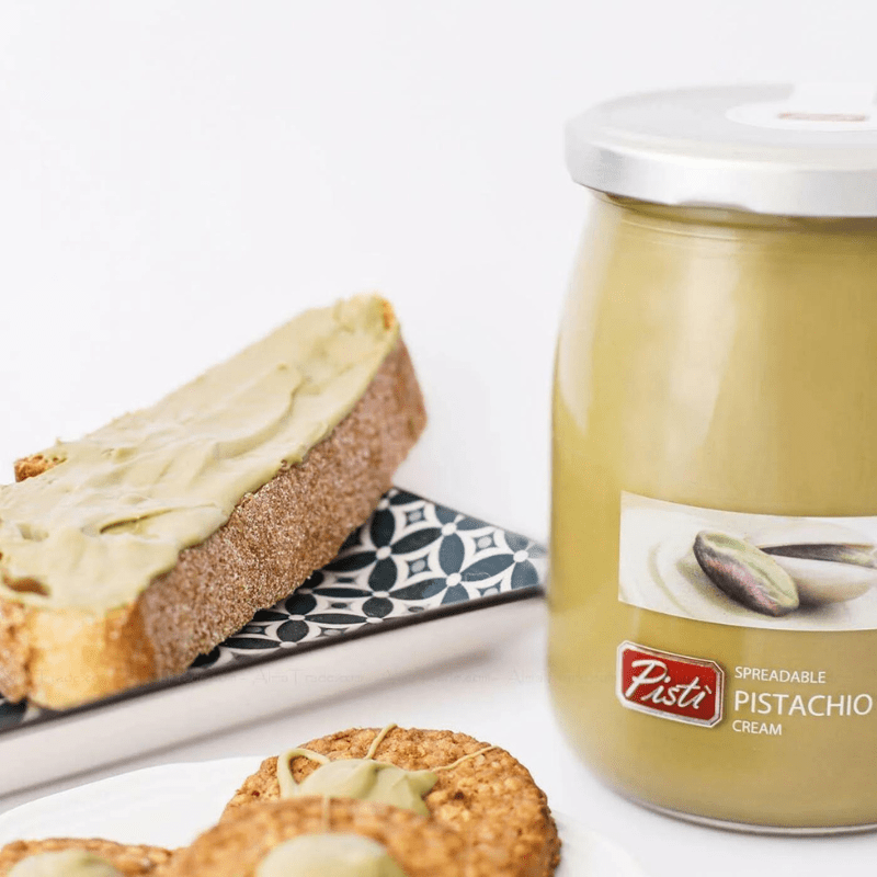 Pisti Sicilian Pistachio Spread Cream, 21.1 oz Pantry Pisti 