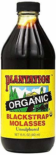 Plantation Organic Blackstrap Unsulphured Molasses, 15 oz