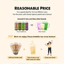 Pocas Brown Sugar Bubble Tea, 16.5 oz Coffee & Beverages Pocas 