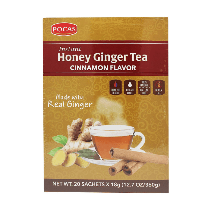 Pocas Original Honey Ginger Tea with Cinammon , 12.7 oz | Supermarket Italy