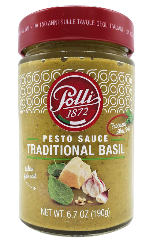Polli Pesto Genovese, 6.7 oz Sauces & Condiments Polli 