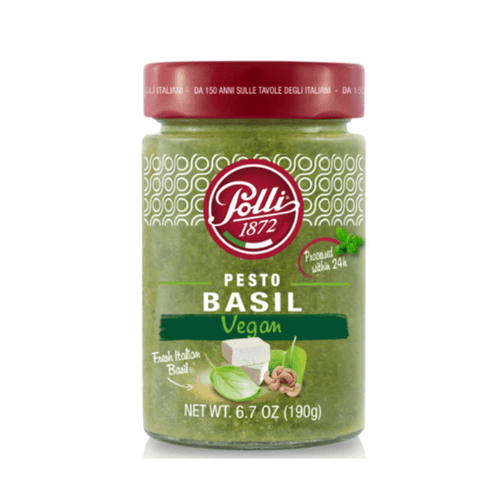 Polli Vegan Basil Pesto, 6.7 oz Sauces & Condiments Polli 