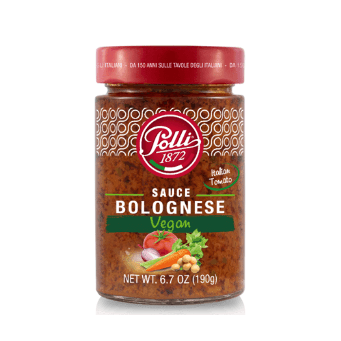 Polli Vegan Bolognese Sauce, 6.7 oz Sauces & Condiments Polli 