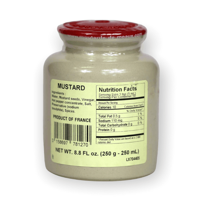 Pommery Firemen's Mustard, 8.8 oz Sauces & Condiments Pommery 