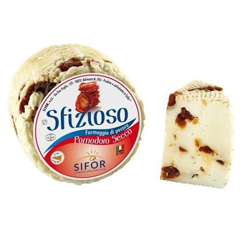 Primo Sale Sicilian Pecorino Pomodoro Secco Wheel, 14 oz Cheese Sifor 