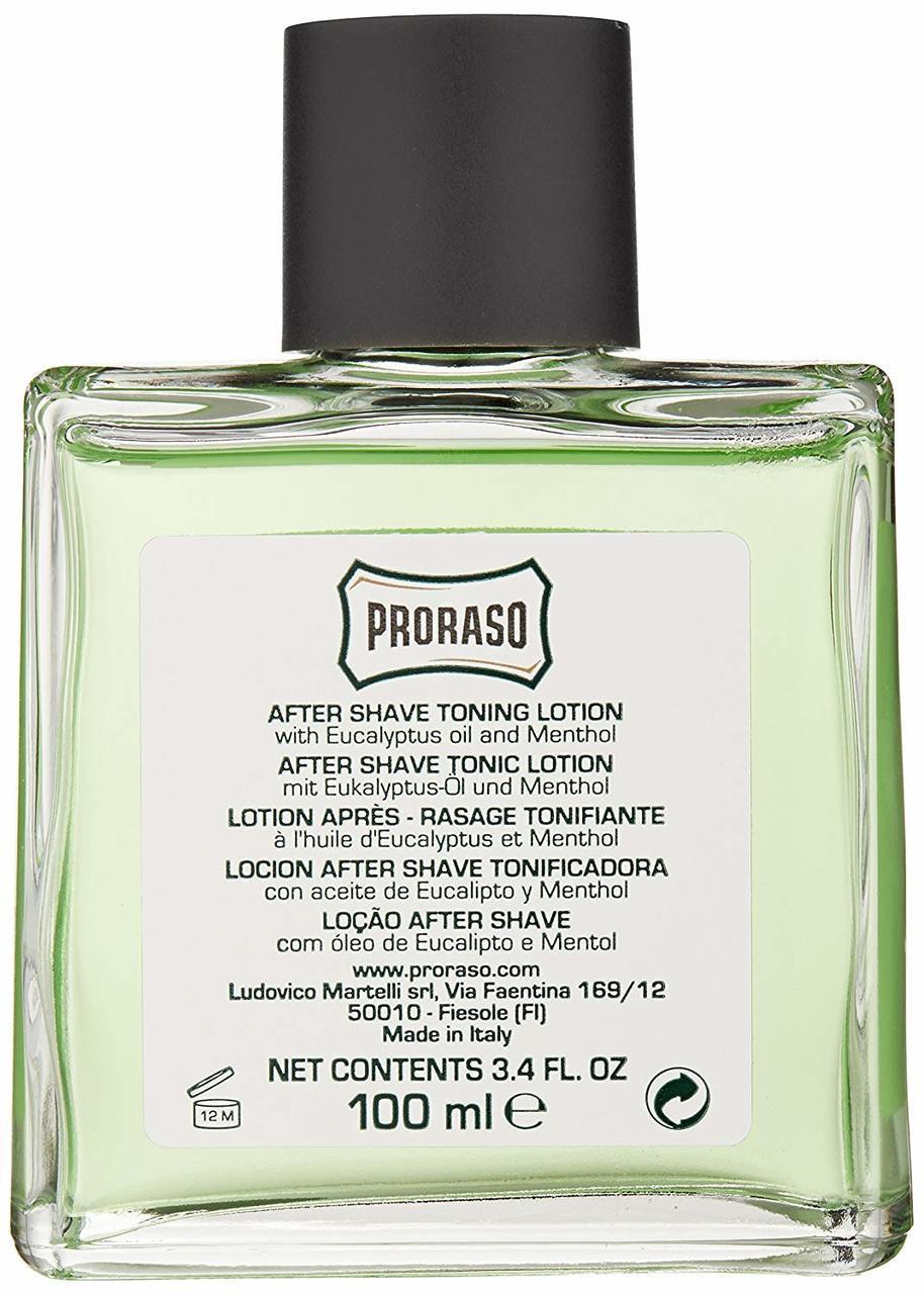 Proraso After Shave Lotion, Refreshing and Toning, 3.4 oz (100 ml ...