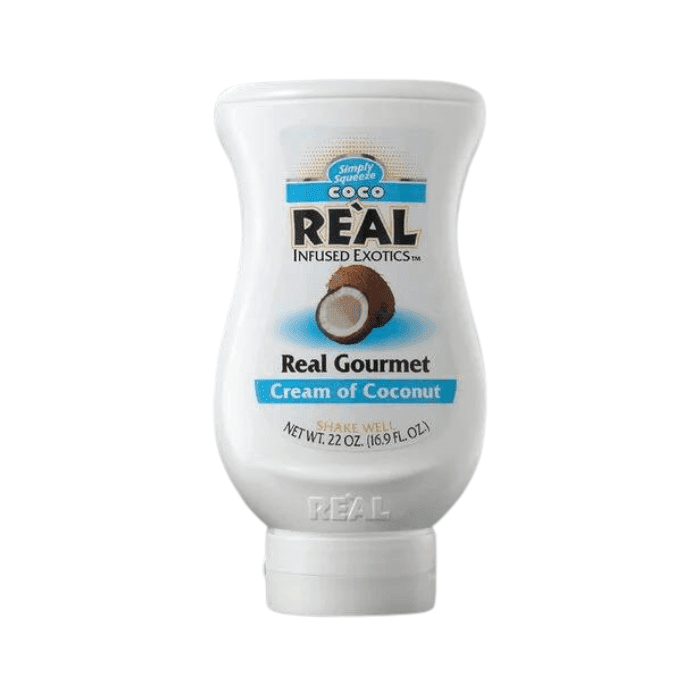 Reàl Cream Of Coconut Infused Syrup, 22 oz Coffee & Beverages Real 
