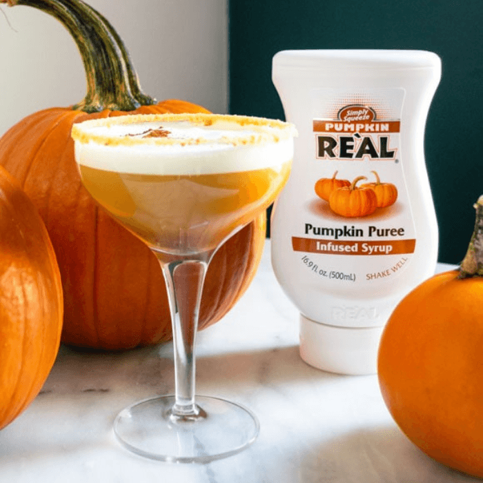 Reàl Pumpkin Puree Infused Syrup, 16.9 oz Coffee & Beverages Real 