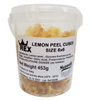 Rex Candied Lemon Peel Cubes, 1 lb