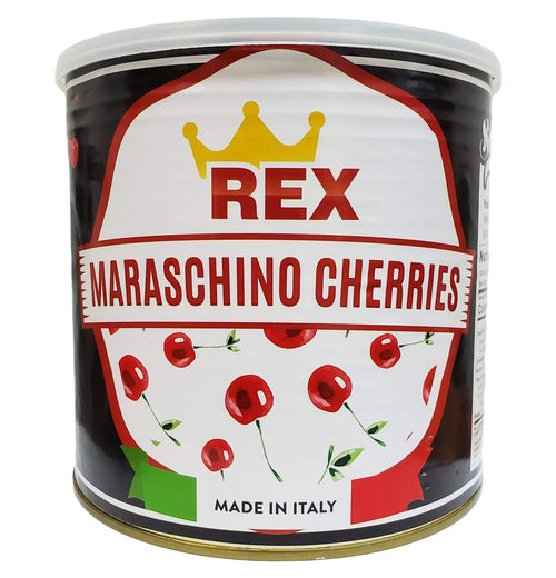 Rex Maraschino Cherries Can, 7.3 lbs