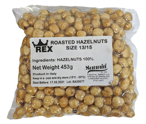 Rex Roasted Italian Hazelnuts, 16 oz