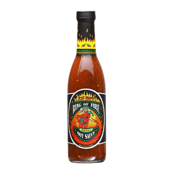 Ring Of Fire XX Habanero Hot Sauce, 12.5 oz Sauces & Condiments Ring of Fire 