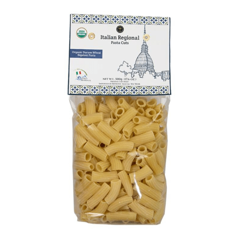 Ritrovo Selections Allemandi Organic Rigatoni Pasta, 17.6 oz Pasta & Dry Goods Ritrovo 
