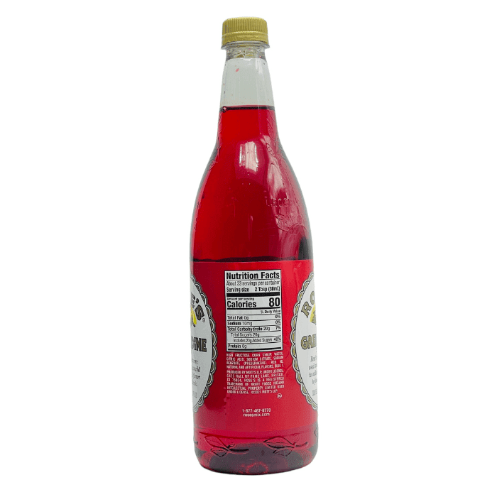 Rose's Grenadine Syrup, 33 oz | Supermarket Italy