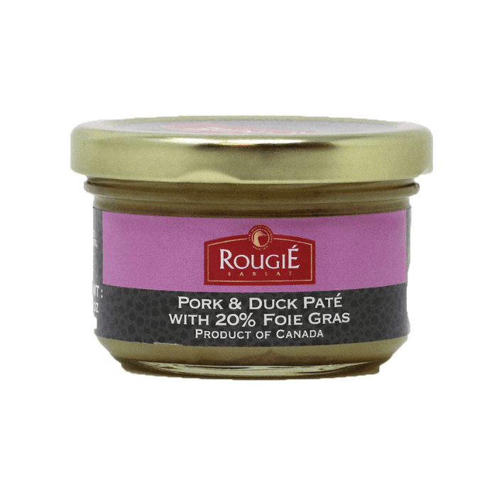Rougie Perigord Pork and Duck Pate with 20% Foie Gras, 2.8 oz Pantry Rougie 