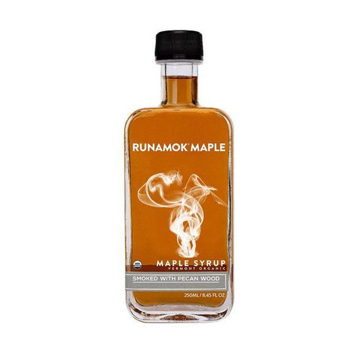 Runamok Maple Organic Smoked with Pecan Wood Maple Syrup, 8.45 oz Pantry Runamok 