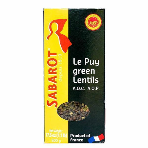 Sabarot Le Puy Green Lentils A.O.P. - 17.6 oz