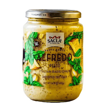 Sacla Alfredo Pesto Pasta Sauce, 14.5 oz Sauces & Condiments Sacla 