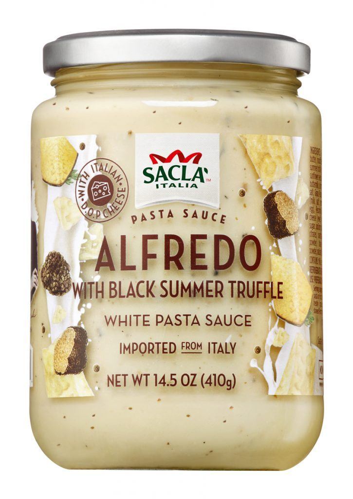 Sacla Alfredo with Black Summer Truffle Pasta Sauce, 14.5 oz Sauces & Condiments Sacla 