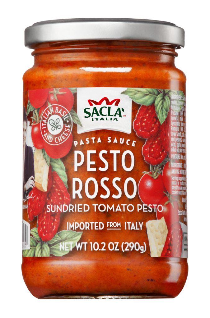 Sacla Pesto Rosso, 10.2 oz Sauces & Condiments Sacla 