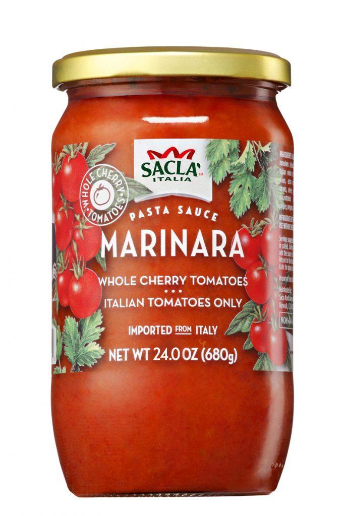 Sacla Whole Cherry Tomatoes Marinara Pasta Sauce, 24 oz | Supermarket Italy