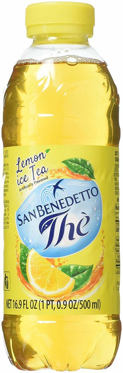 San Benedetto Lemon Tea, 16.9 oz
