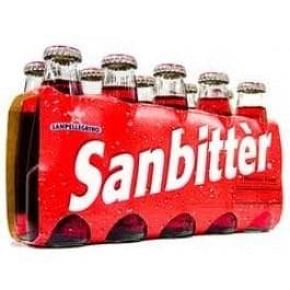 San Pellegrino Sanbitter Red Bitter- 10 Bottles (100mL each)