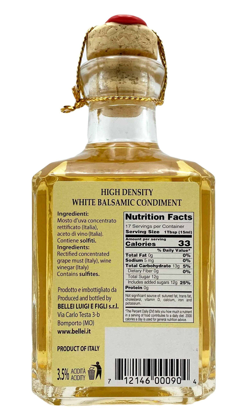 Sanniti Balsamic High Density White Vinegar, 8.45 oz (250 ml) Oil & Vinegar Sanniti 