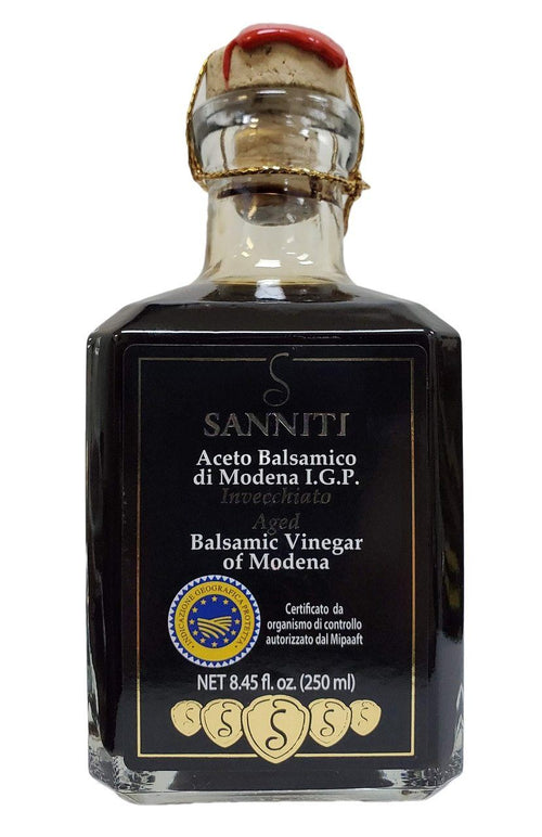 Sanniti Balsamic Vinegar of Modena I.G.P., 8.45 oz