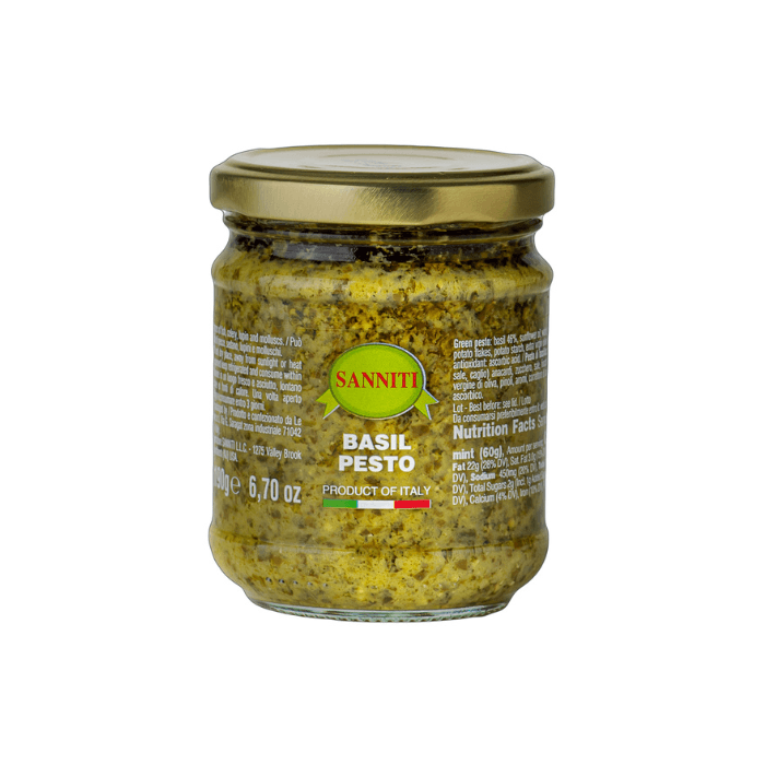 Sanniti Basil Pesto, 6.7 oz Sauces & Condiments Sanniti 