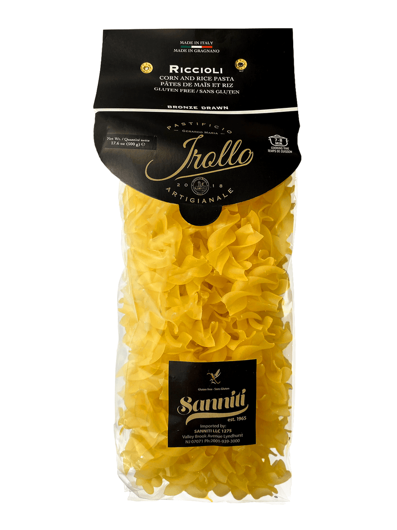 Sanniti by Irollo Gluten Free Riccioli, 17.6 oz Pasta & Dry Goods Sanniti 