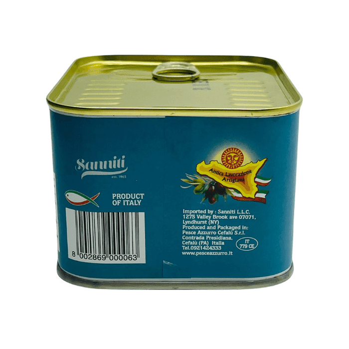 Sanniti by Pesce Azzurro Anchovy Fillets in Olive Oil, 25.4 oz Seafood Sanniti 