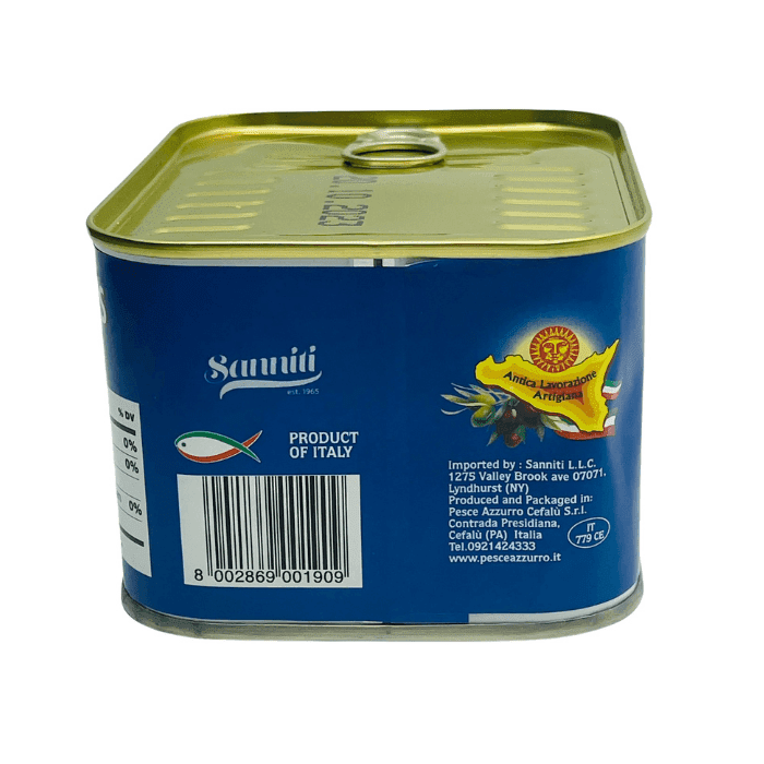 Sanniti by Pesce Azzurro Anchovy Fillets in Sunflower Oil, 25.4 oz Seafood Sanniti 
