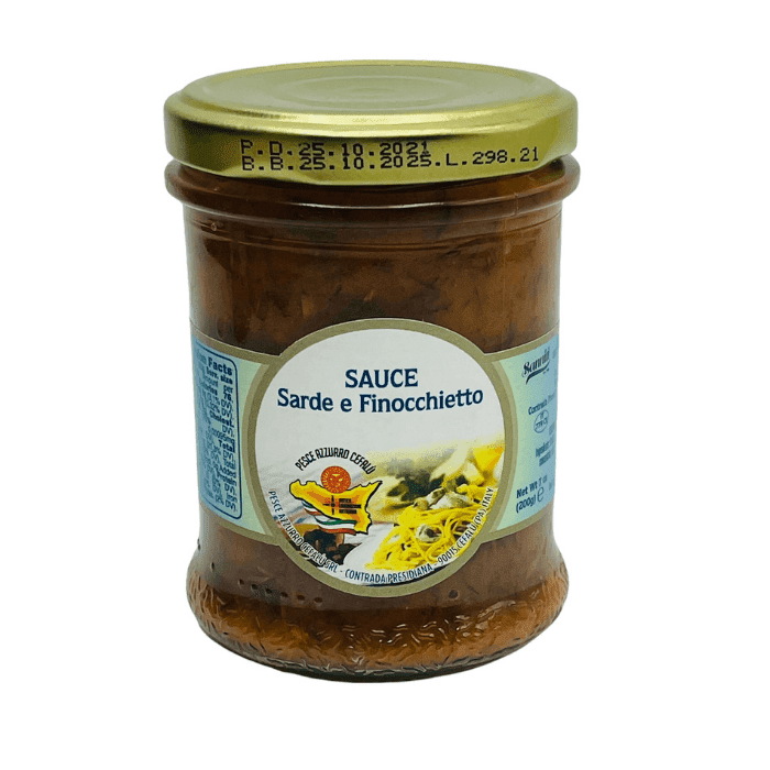 Sanniti by Pesce Azzurro Sarde e Finocchietto Sauce, 7 oz Sauces & Condiments Sanniti 