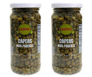 Sanniti Capers Non-Pareille in Vinegar and Salt Brine, 8.5 oz [PACK of 2]
