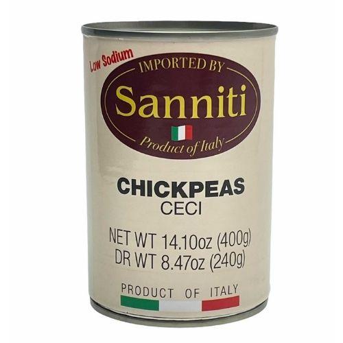 Sanniti Chickpea Beans Can, 14oz Pasta & Dry Goods Sanniti 
