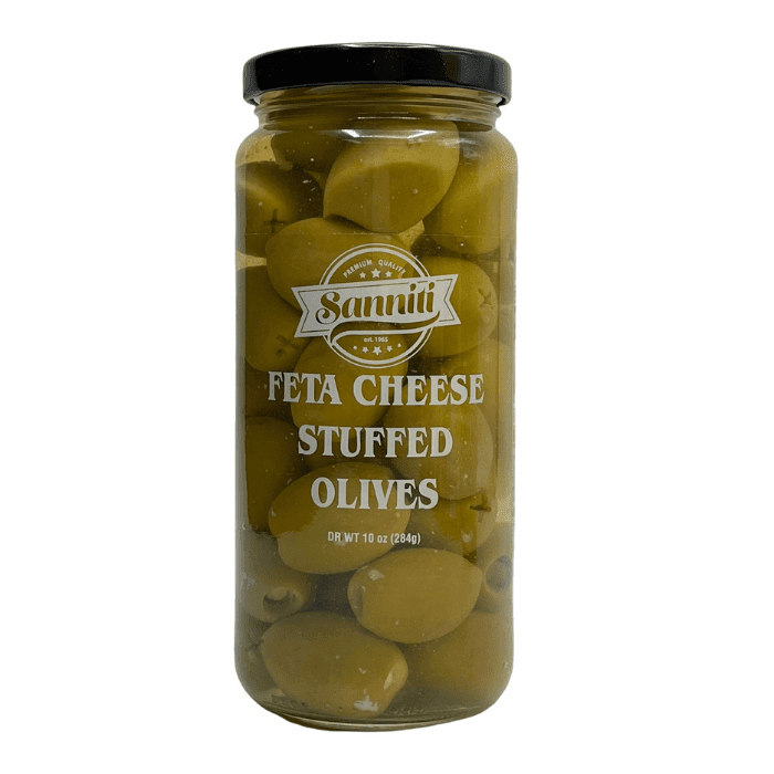 Sanniti Feta Cheese Stuffed Olives, 16 oz Olives & Capers Sanniti 