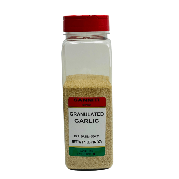 Sanniti Granulated Garlic, 16 oz Pantry Sanniti 