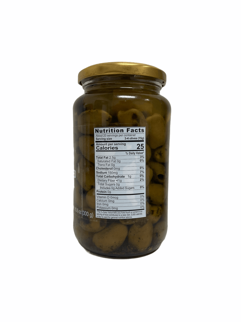 Sanniti Grilled Pitted Olives in Oil, 19.4 oz (550 g) Olives & Capers Sanniti 