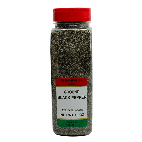 Sanniti Ground Black Pepper, 18 oz Pantry Sanniti 