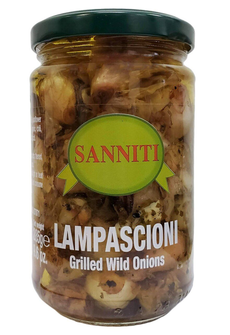 Sanniti Lampascioni Grilled Wild Onions Jar, 10 oz
