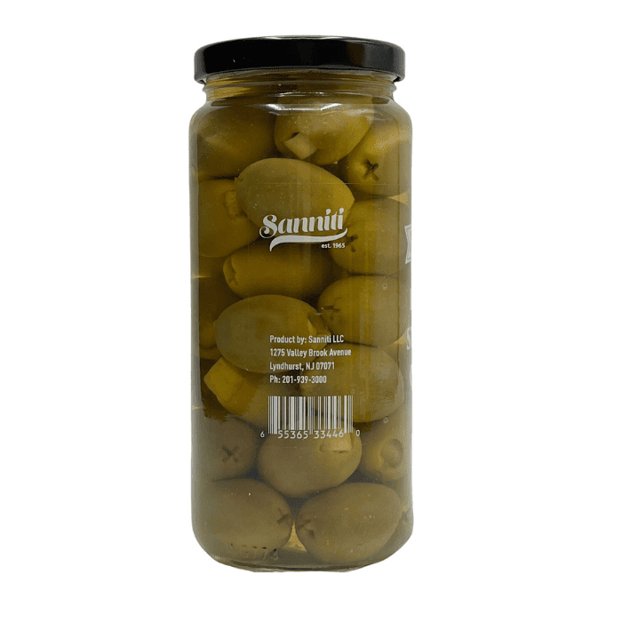 Sanniti Lemon Stuffed Olives, 16 oz Olives & Capers Sanniti 
