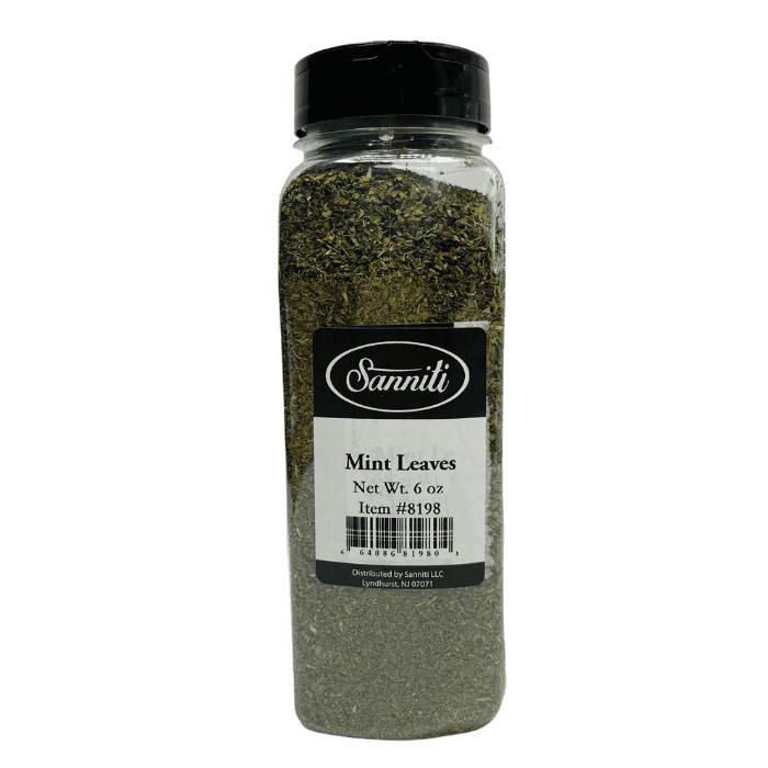 Sanniti Mint Leaves, 6 oz Pantry Sanniti 